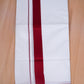 FCD-596 W/D DHOTI 3.80 MTR - Red