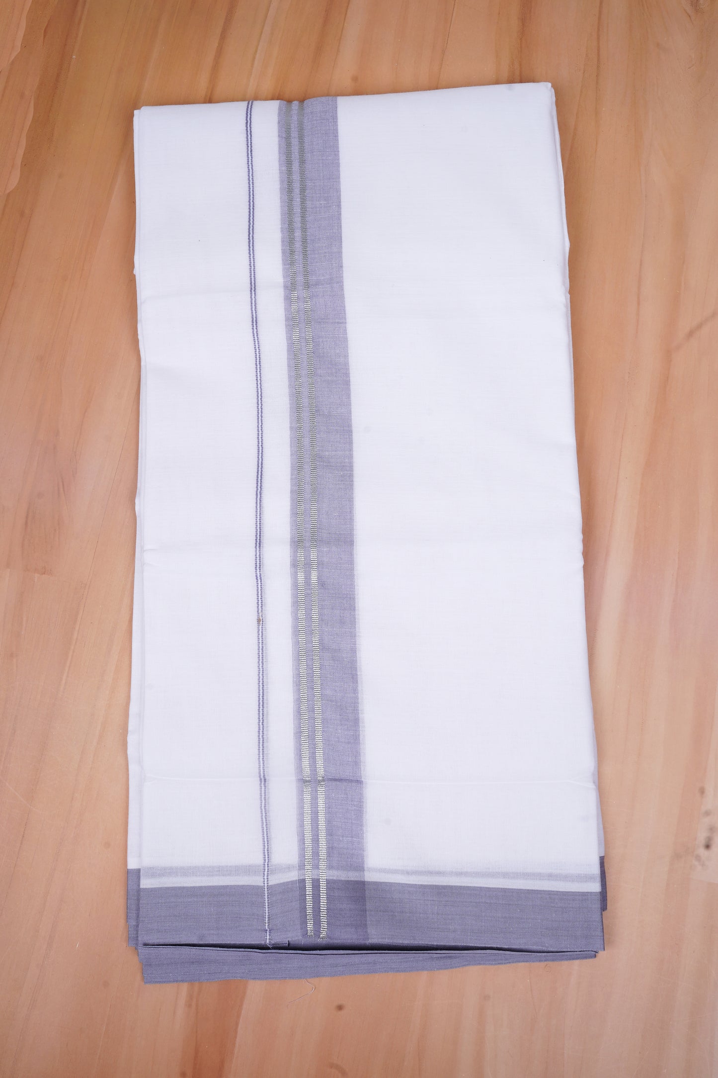 FCD-526 W/D DHOTI 3.80 MTR-Silver