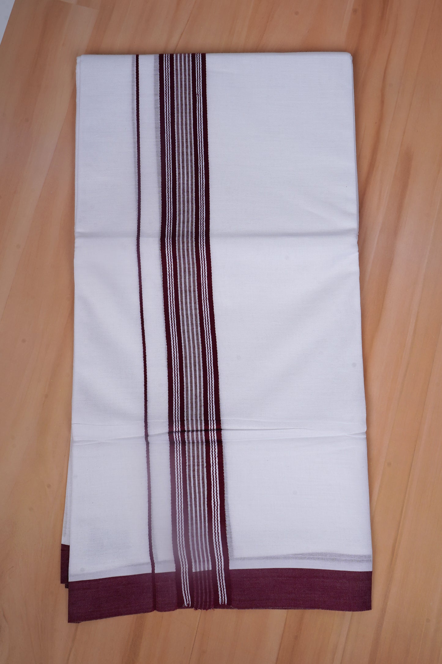 FCD-576 W/D DHOTI 3.80 MTR - Coffee Brown