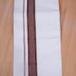 FCD-527 W/D DHOTI 3.80 MTR-Dark brown
