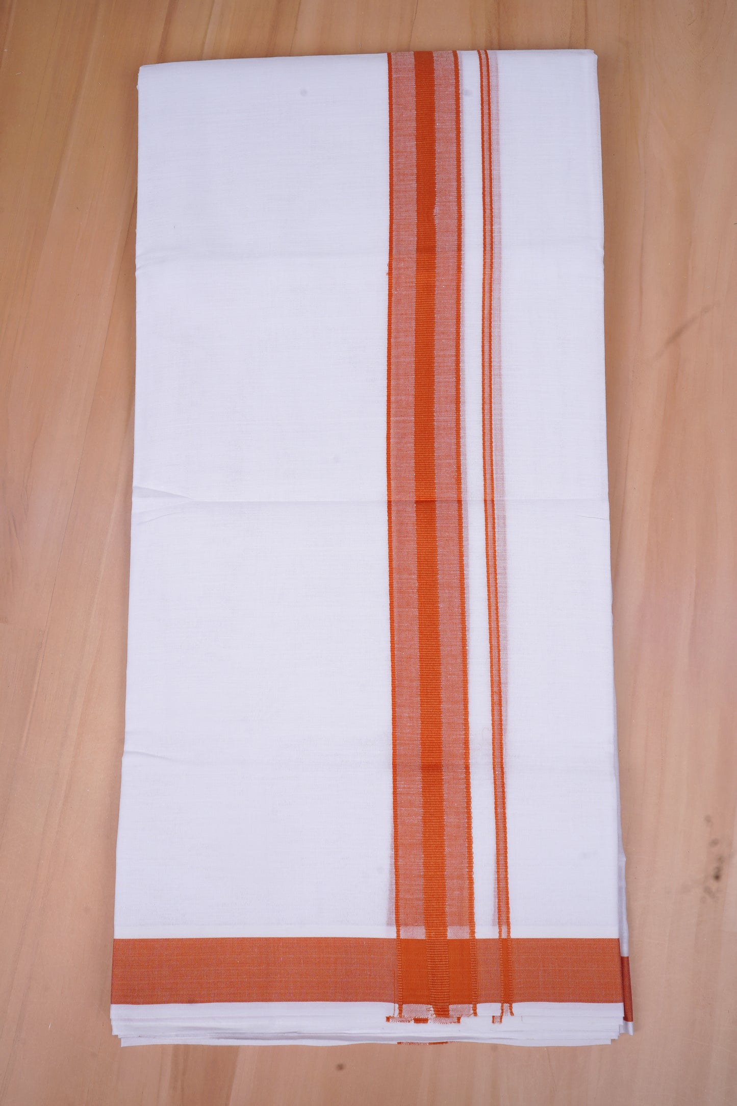 FCD-332 W/D DHOTI 3.80 MTR-Dark Orange