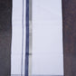 FD-168 W/D DHOTI 3.80 MTR-Blue