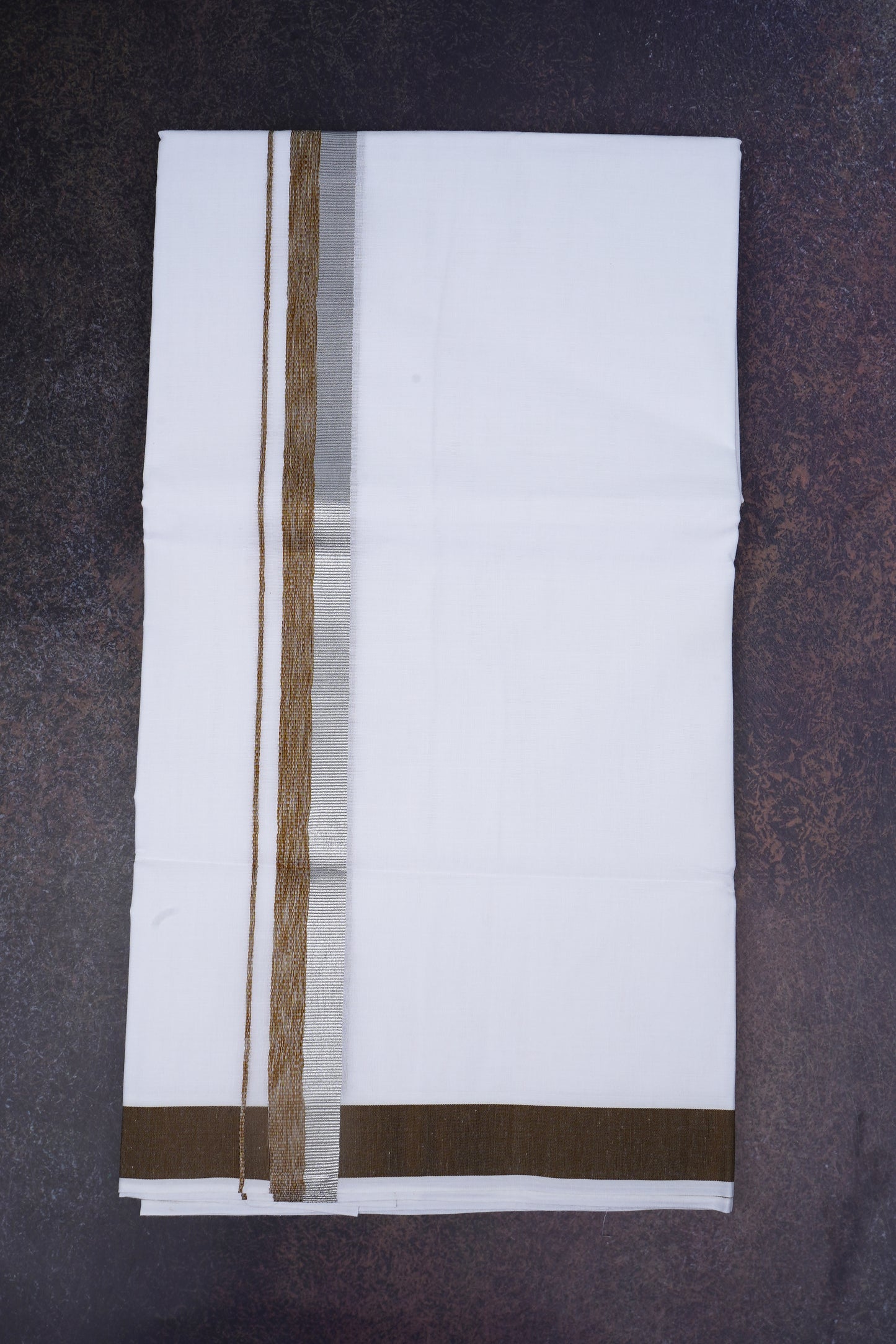FD-168 W/D DHOTI 3.80 MTR-Dark Green