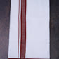 FD-91 W/D DHOTI 3.80 MTR-Dark Brown
