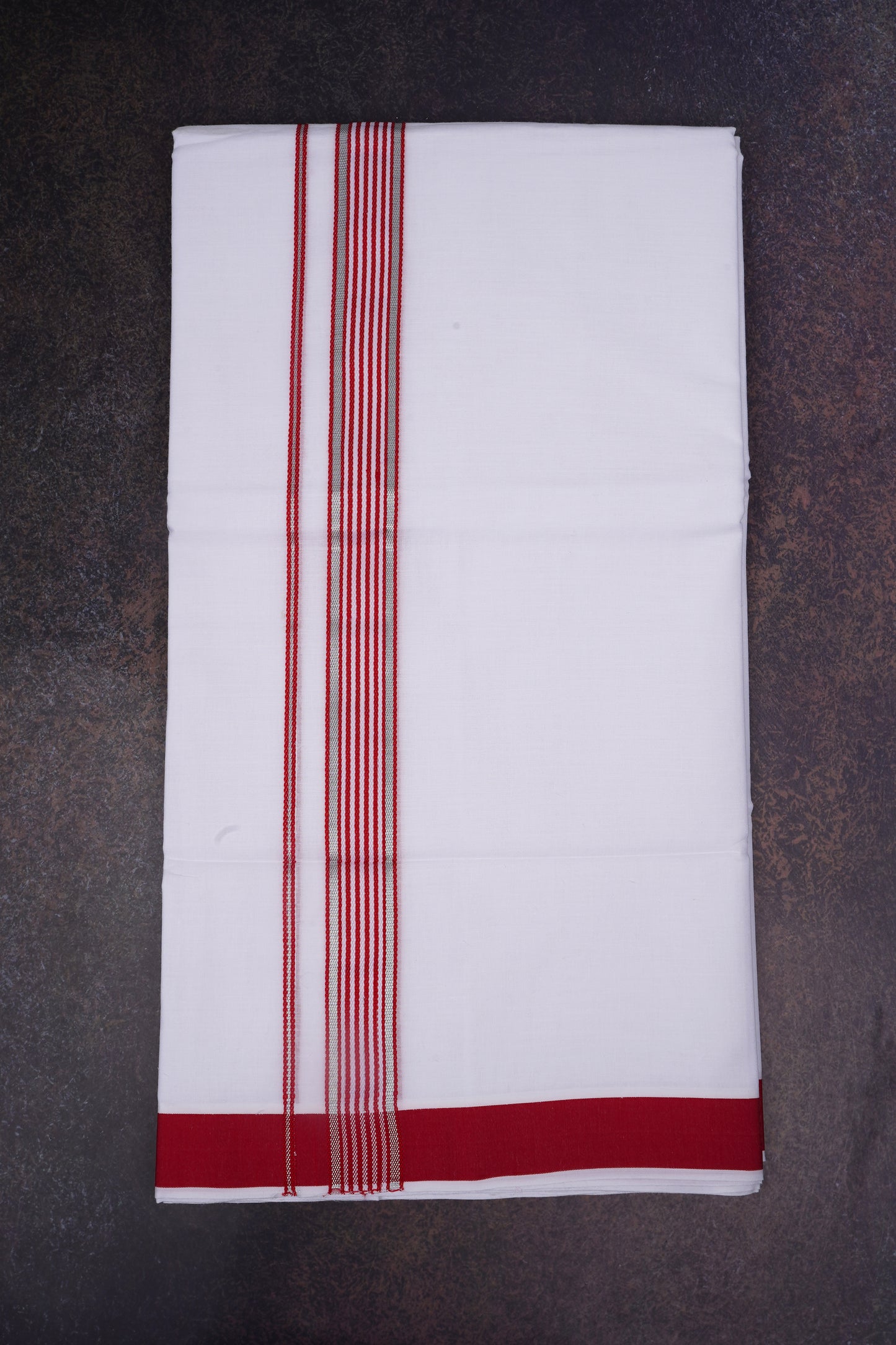 FD-137 W/D DHOTI 3.80 MTR-Red