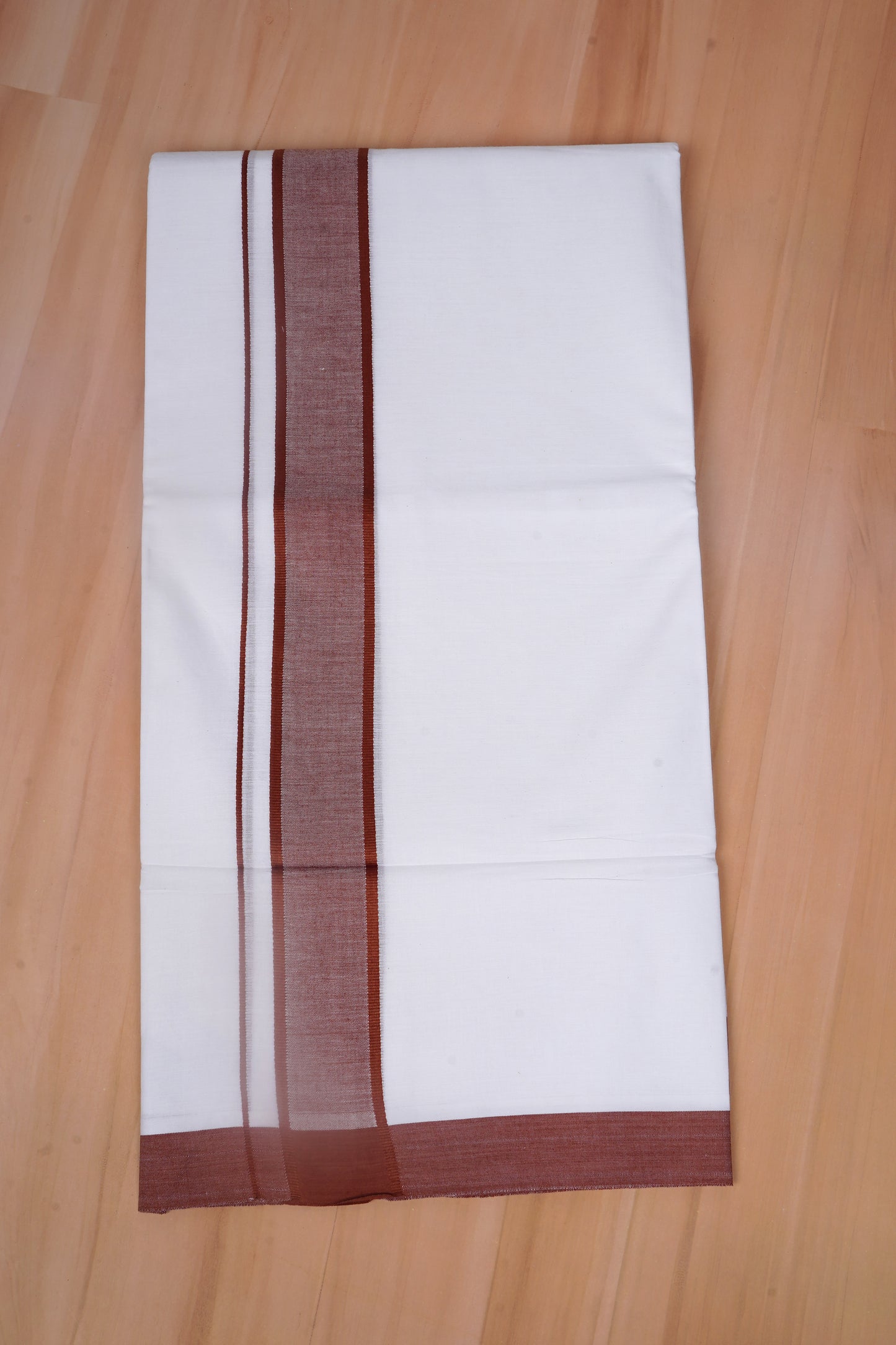 FCD-597 W/D DHOTI 3.80 MTR - Brown