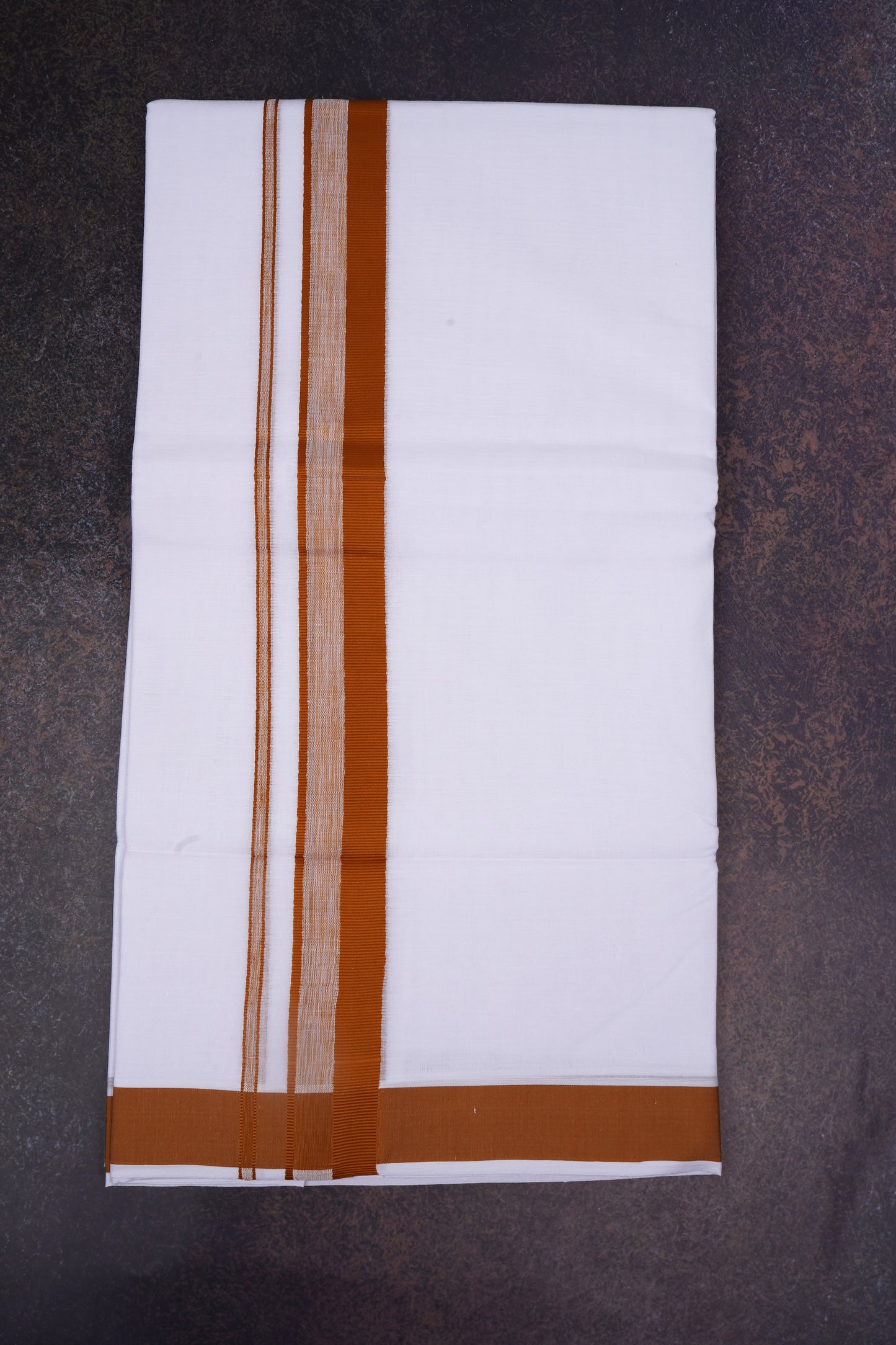 FD-170 W/D DHOTI 3.80 MTR-Brown