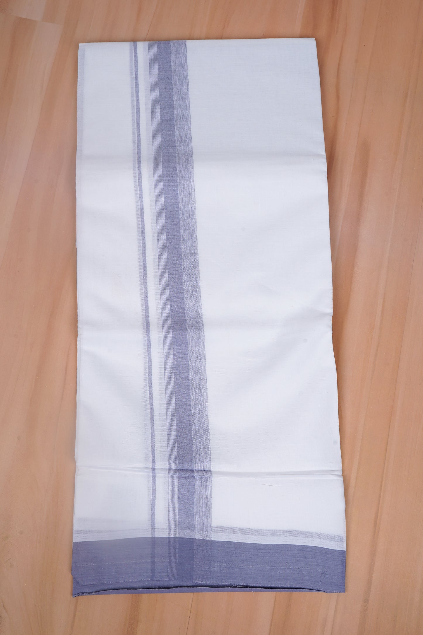 FCD-611 W/D DHOTI 3.80 MTR - Blue