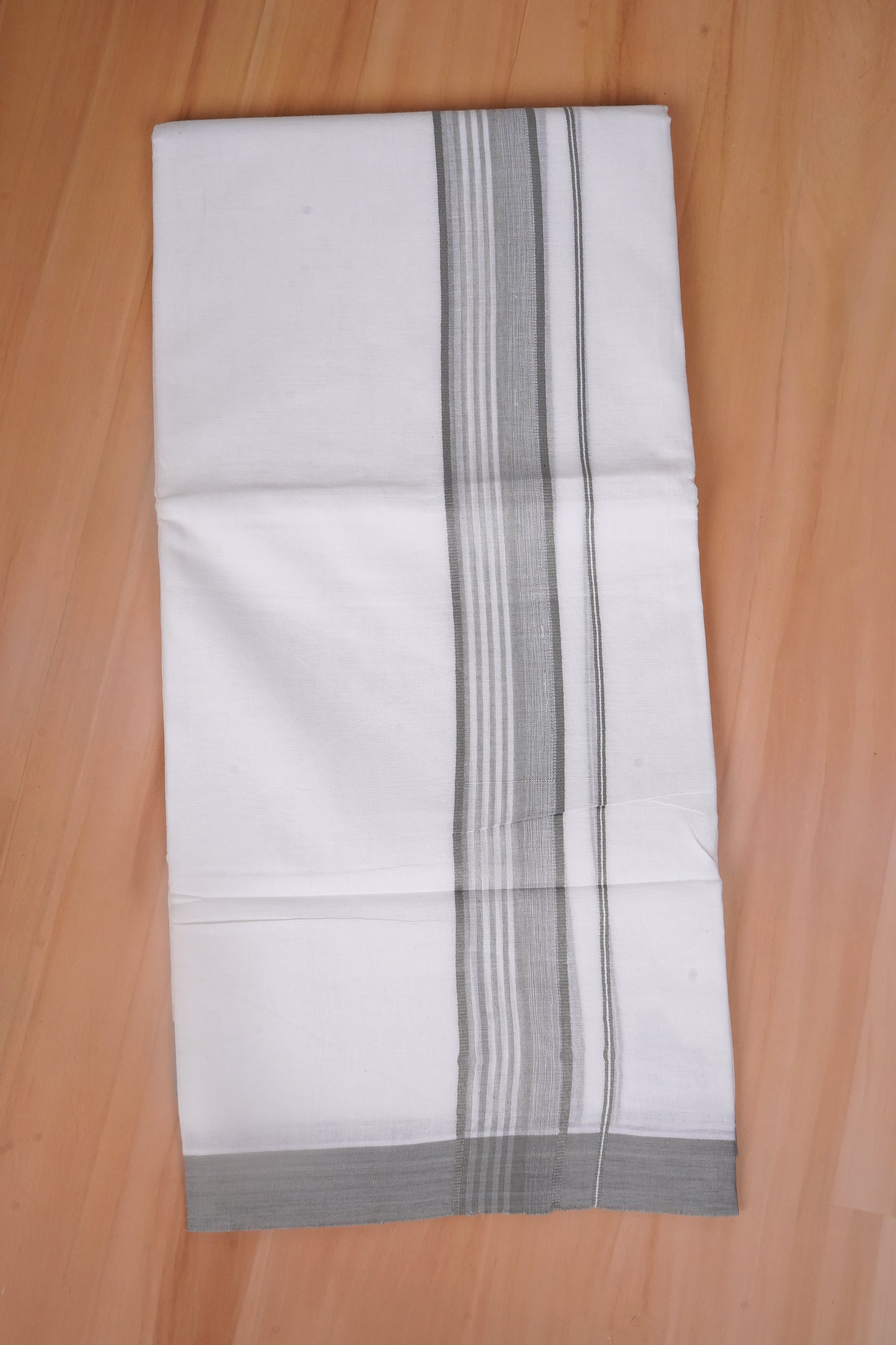 FCD-584 W/D DHOTI 3.80 MTR - Silver