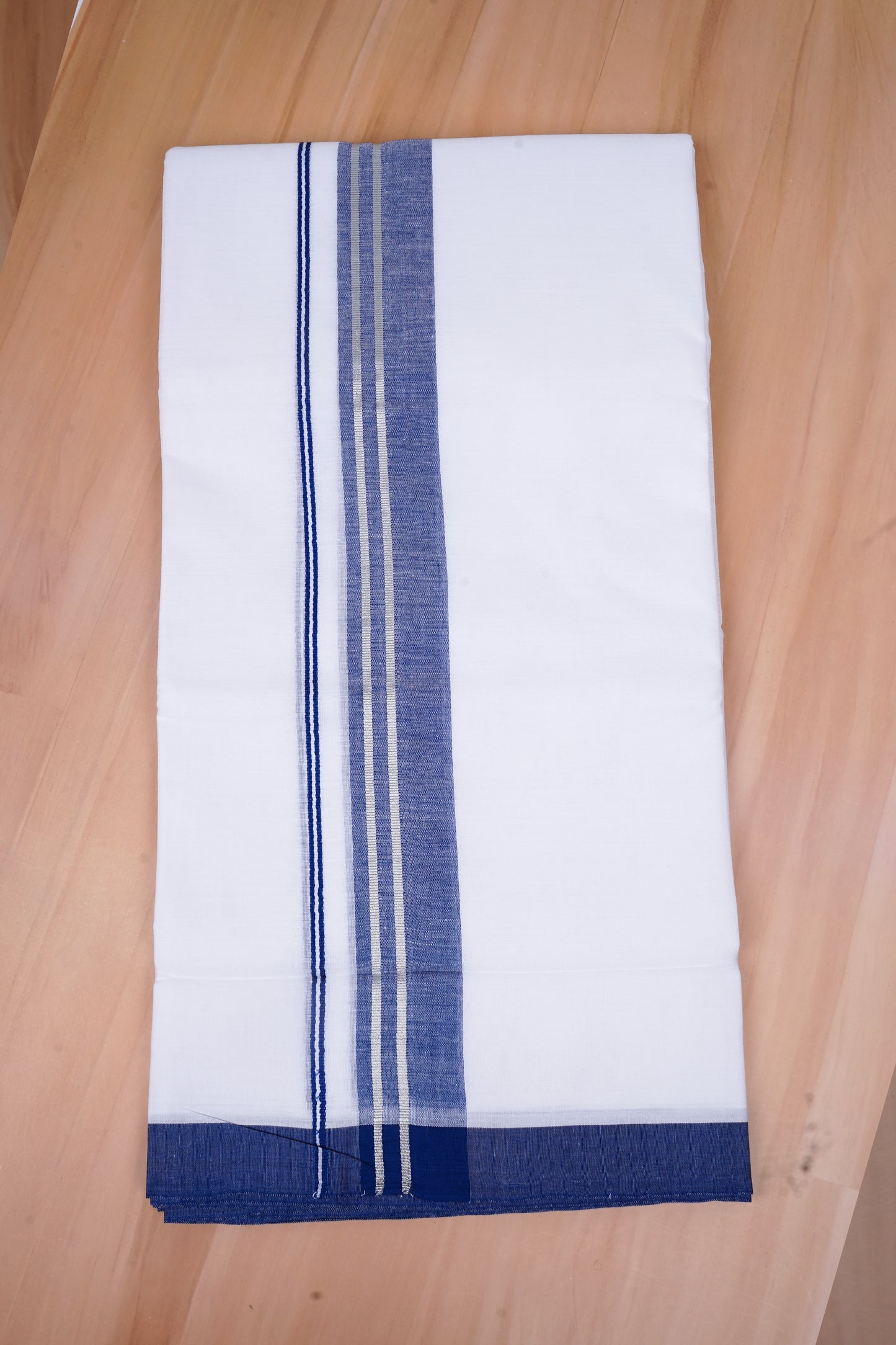 FCD-526 W/D DHOTI 3.80 MTR-Blue