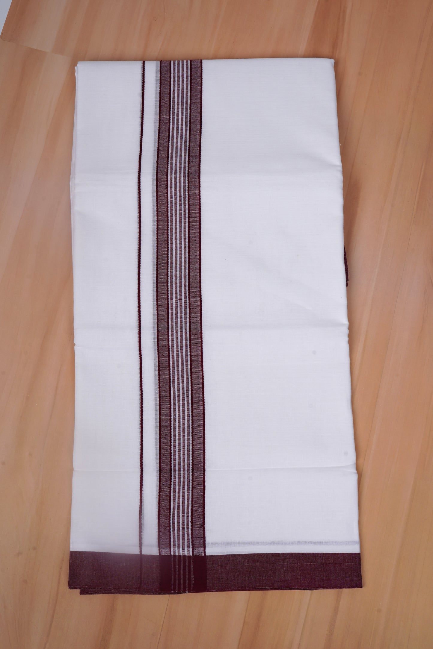 FCD-529 W/D DHOTI 3.80 MTR-Brown