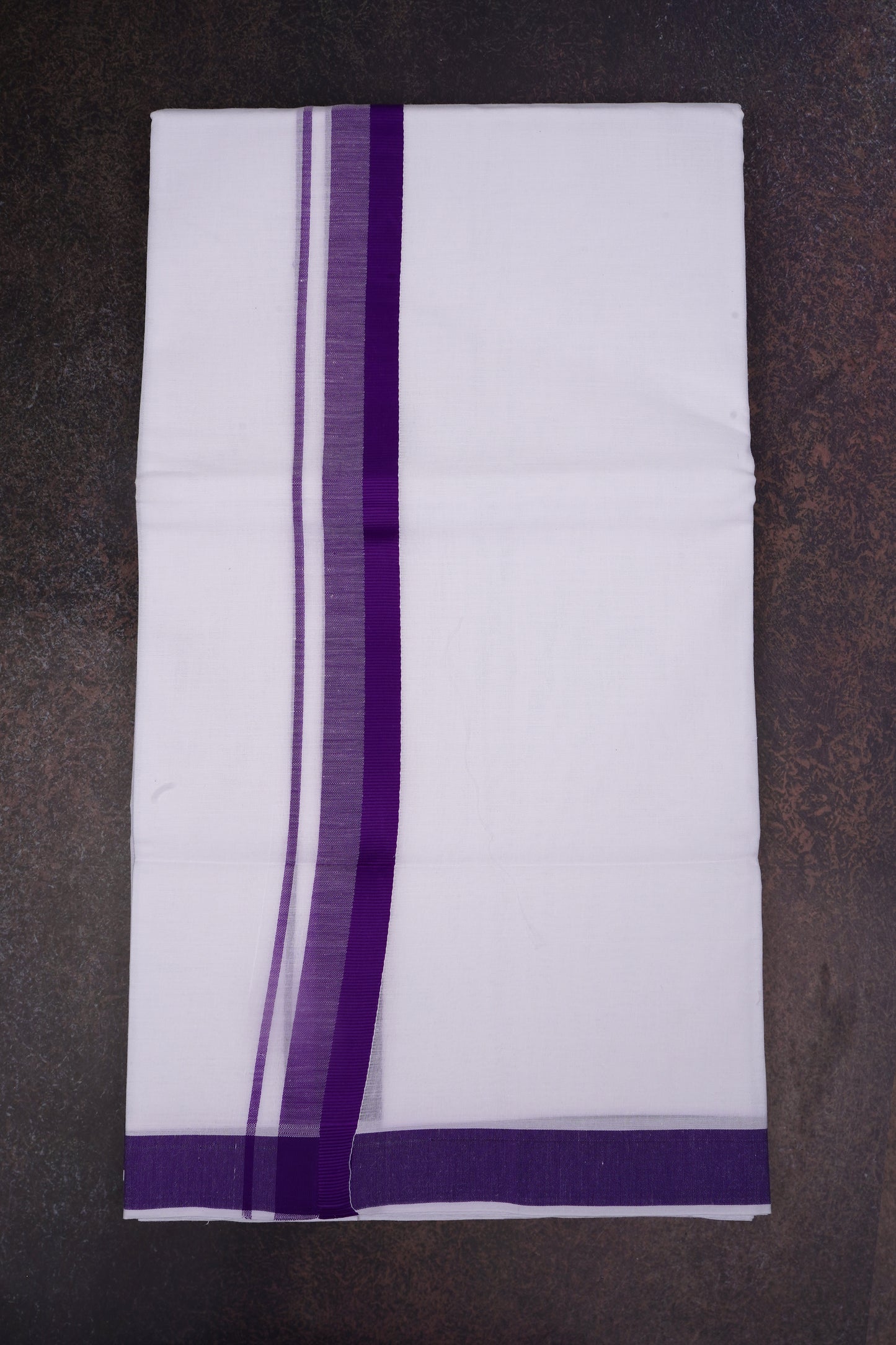 FD-155 W/D DHOTI 4.00 MTR-Purple