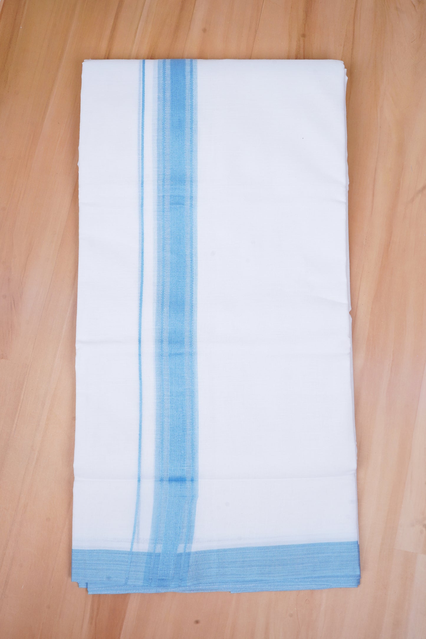 FCD-523 W/D DHOTI 3.80 MTR-Sky Blue