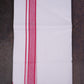 FD-108 W/D DHOTI 3.70 MTR-Dark pink