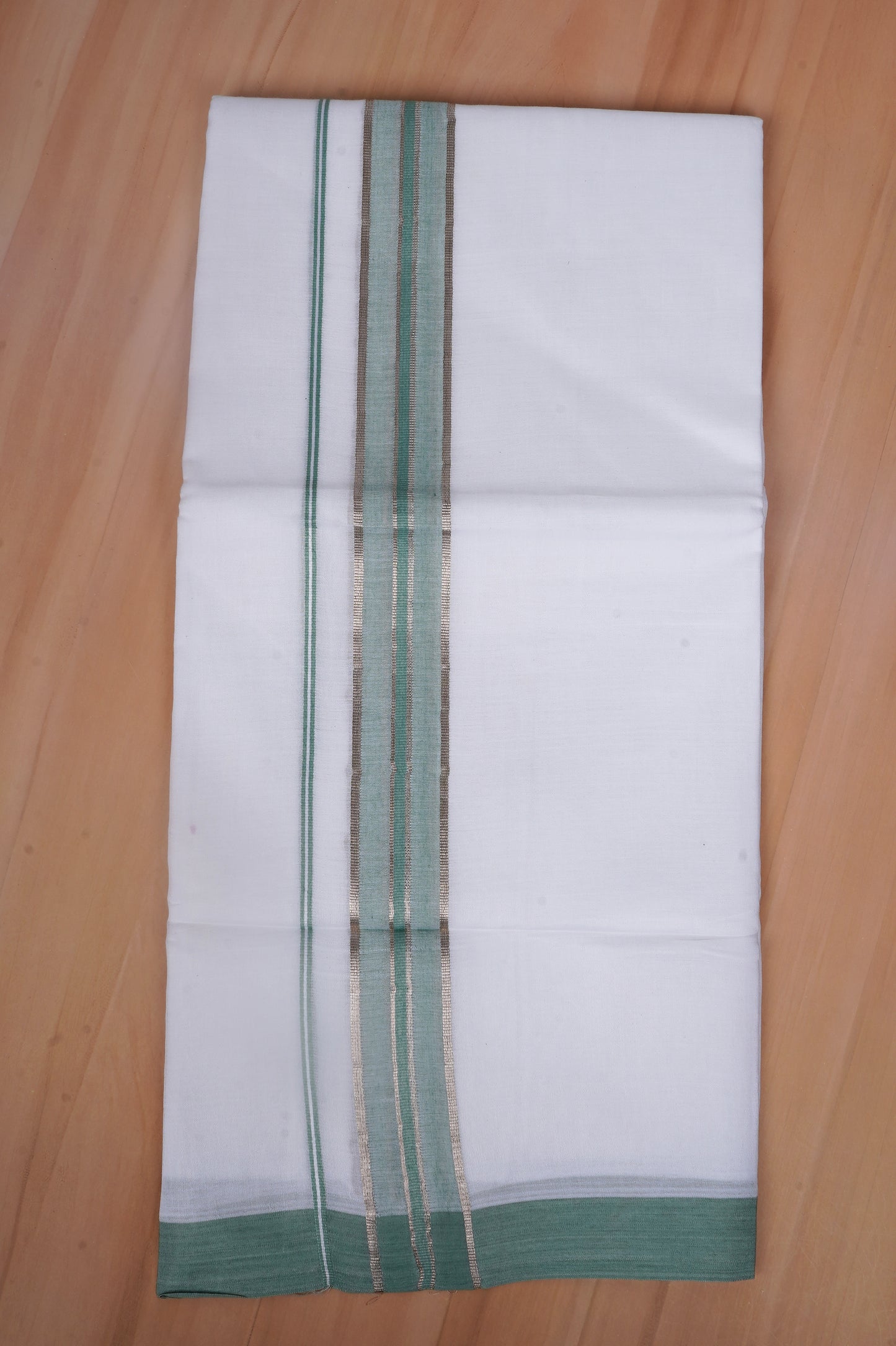 FCD-477 W/D DHOTI 3.80 MTR - Light Green