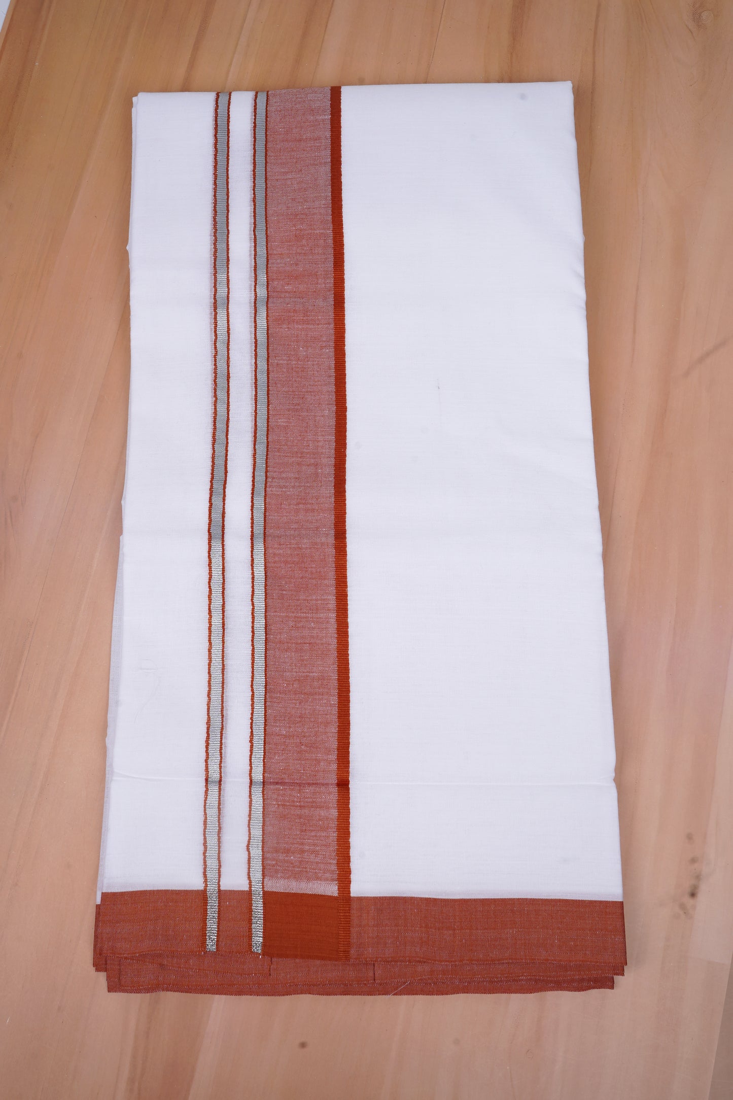 FCD-525 W/D DHOTI 3.80 MTR-Brown