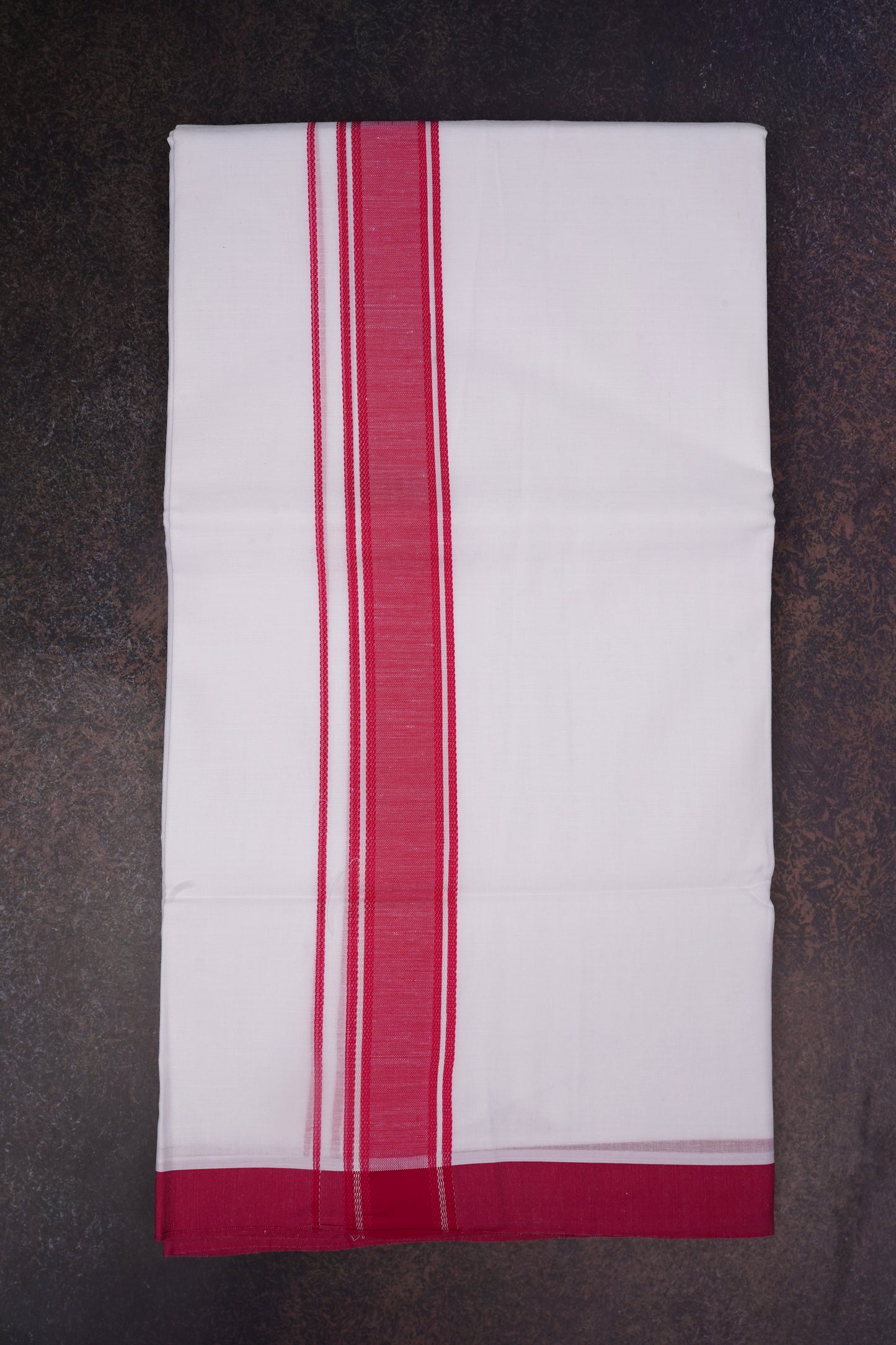 FD-116 W/D DHOTI 3.80 MTR-Dark pink