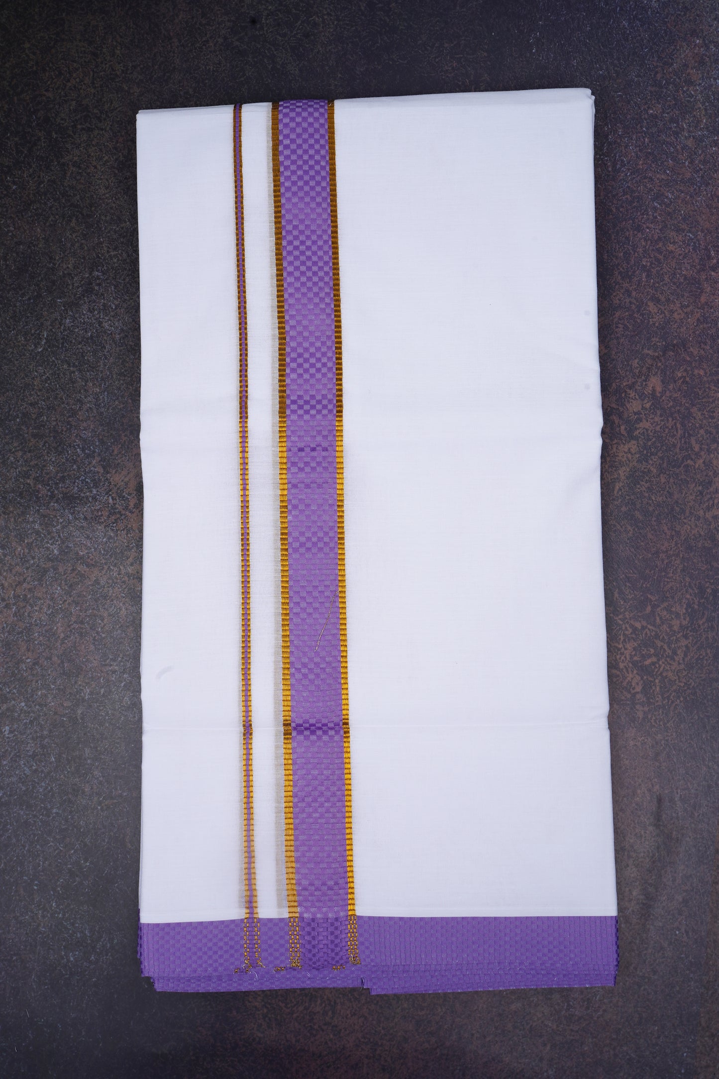 FD-200 W/D DHOTI 3.80 MTR-Violet