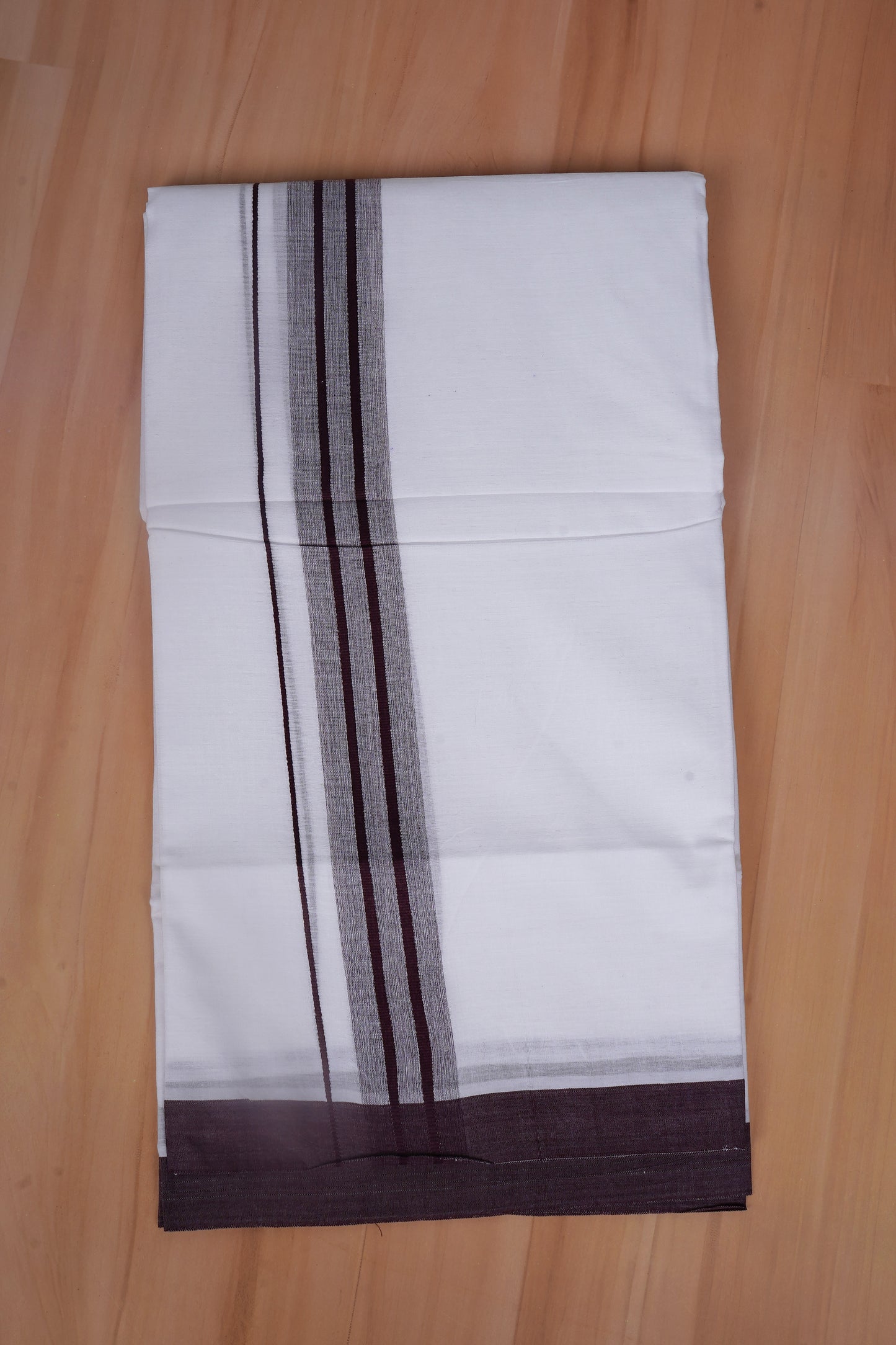 FCD-567 W/D DHOTI 3.80 MTR - Dark Brown