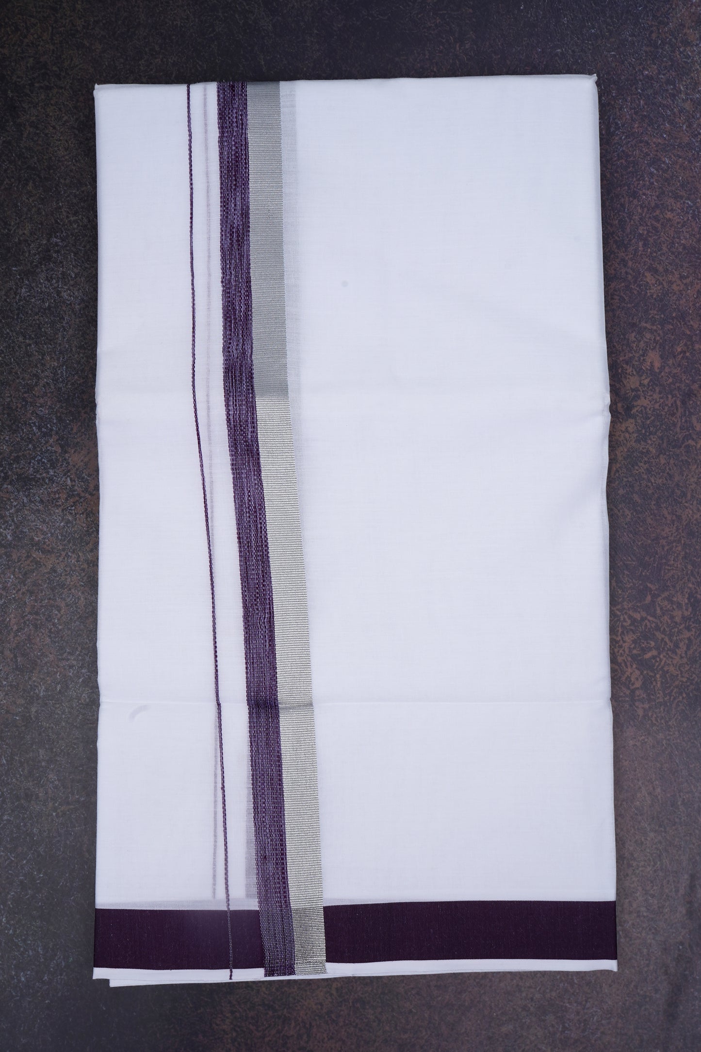 FD-168 W/D DHOTI 3.80 MTR-maroon