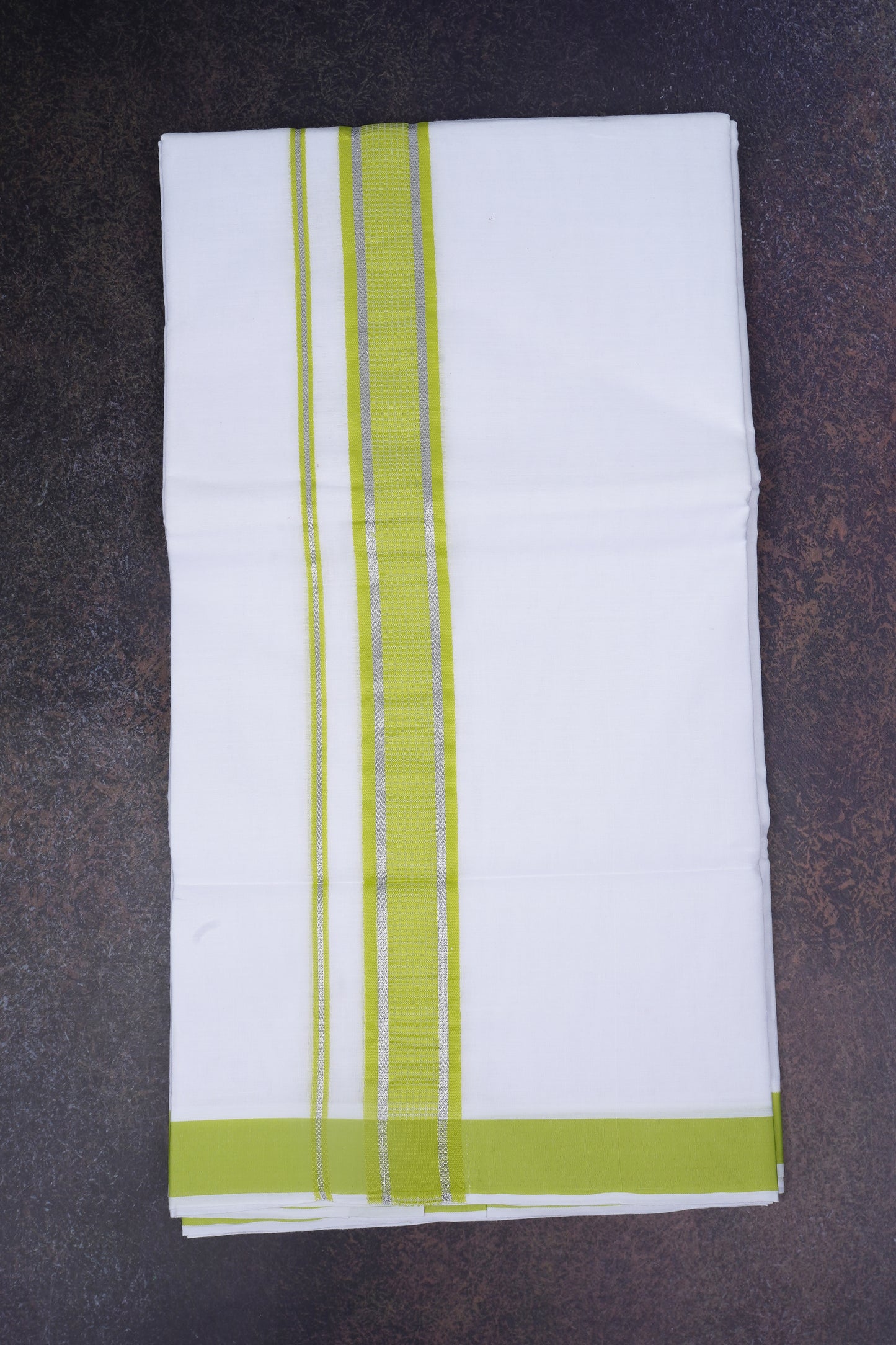 FD-167 W/D DHOTI 3.80 MTR-Green