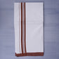 KERALOOM FINISH COTTON 331 W/D DHOTI 3.80 MTR - Maroon