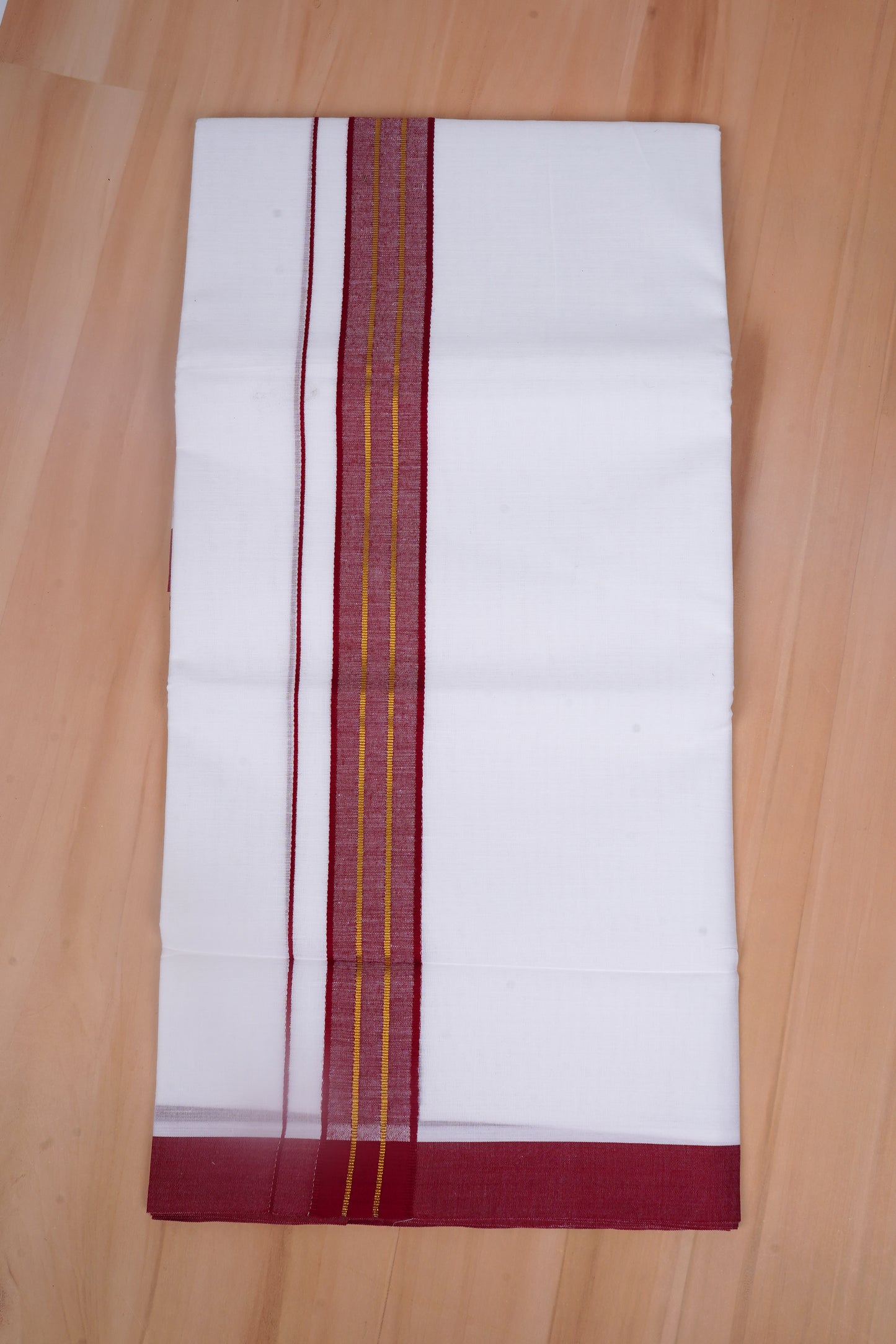 FCD-530 W/D DHOTI 3.80 MTR-Dark Pink