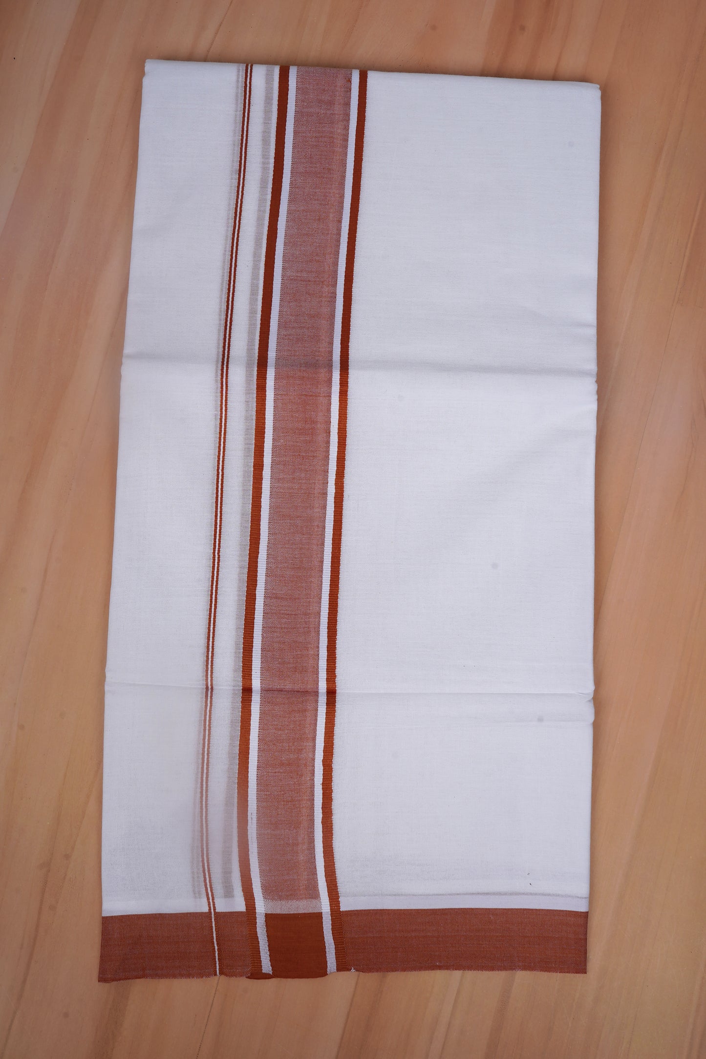 FCD-573 W/D DHOTI 3.80 MTR - Dark Brown