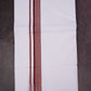 FD-133 W/D DHOTI 3.80 MTR-Dark maroon