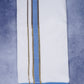 Feather Finish Cotton 2929 W/D Dhothie 3.80 MTR - Blue