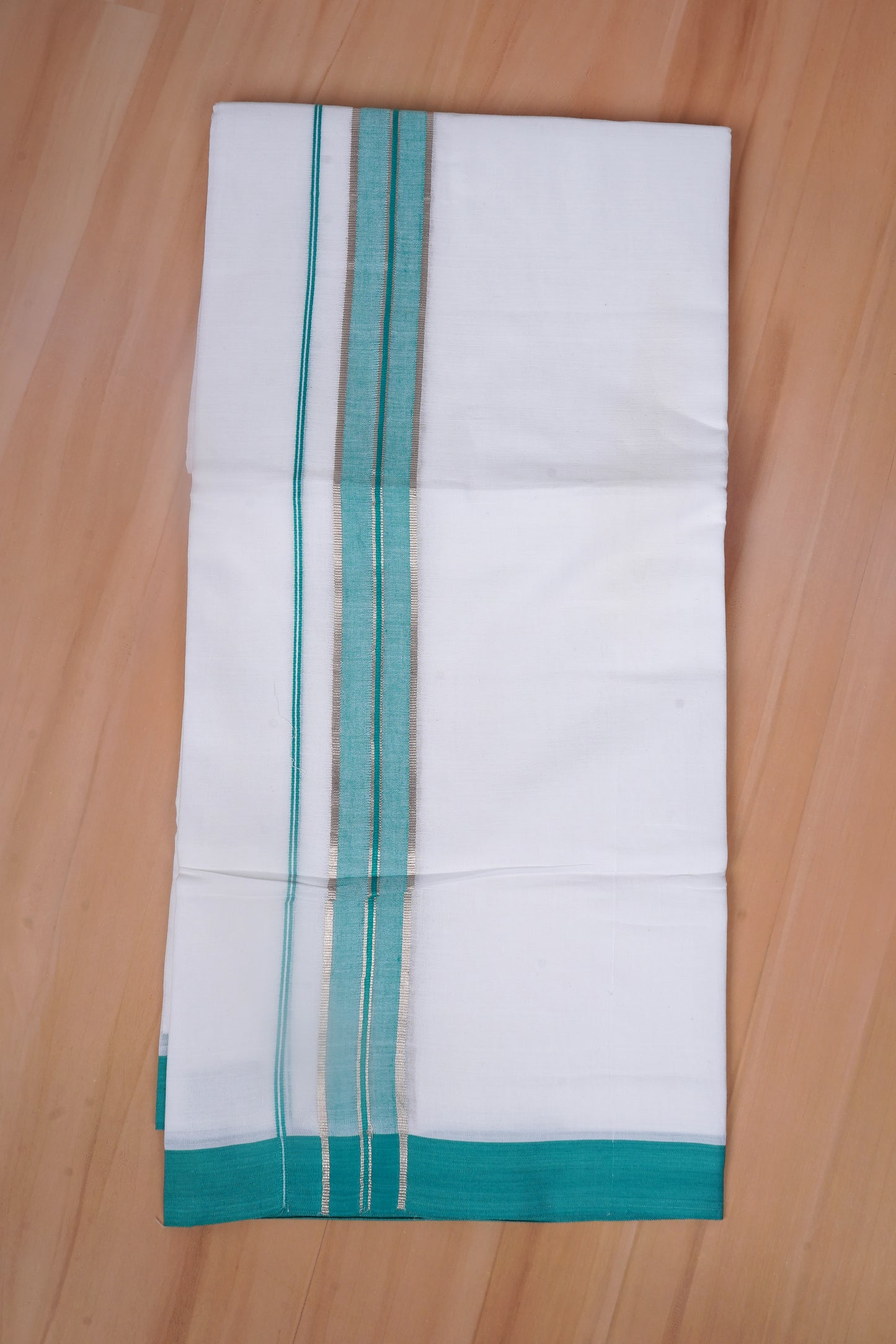 FCD-477 W/D DHOTI 3.80 MTR - Green