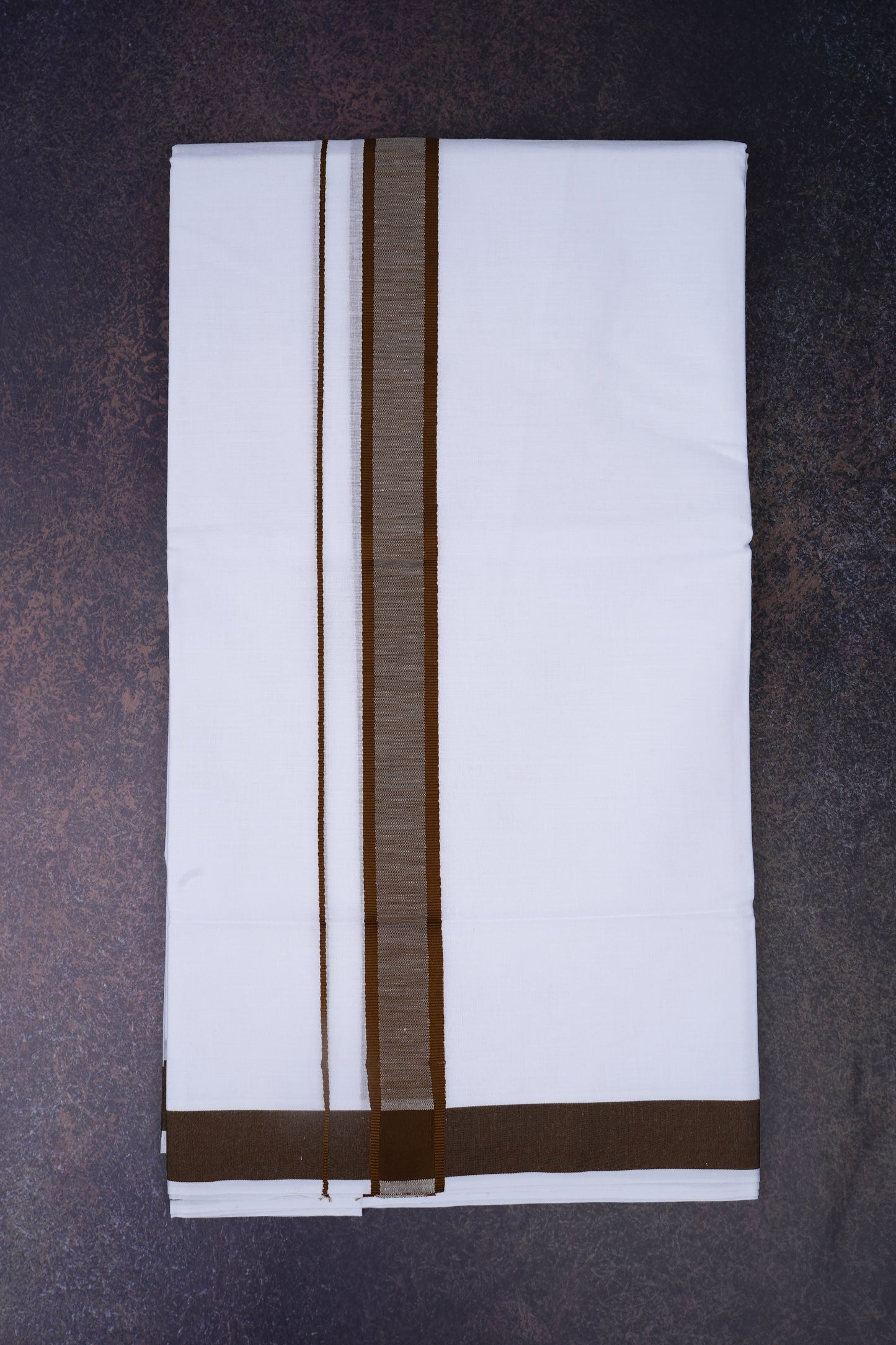 FD-91 W/D DHOTI 3.80 MTR-Brown