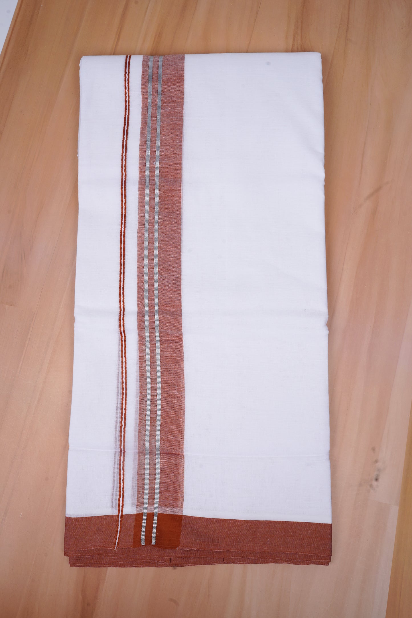 FCD-526 W/D DHOTI 3.80 MTR-Brown