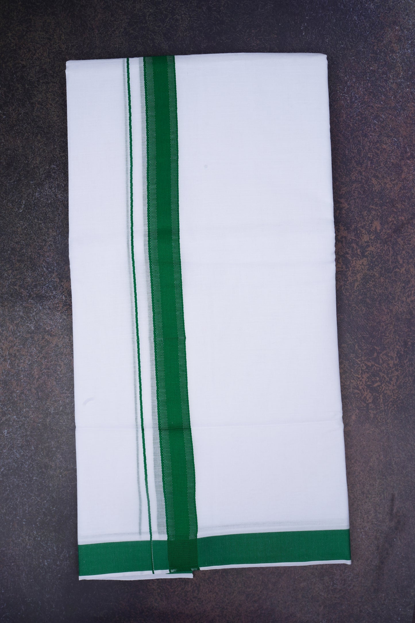FD-177 W/D DHOTI 3.80 MTR-Dark Green