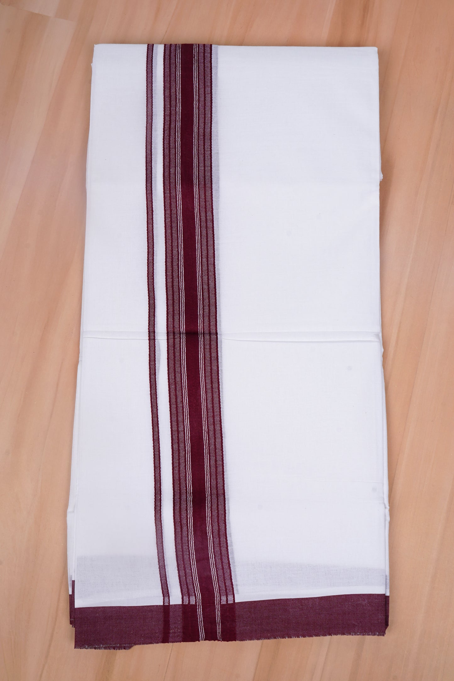 FCD-618 W/D DHOTI 3.80 MTR - Dark brown
