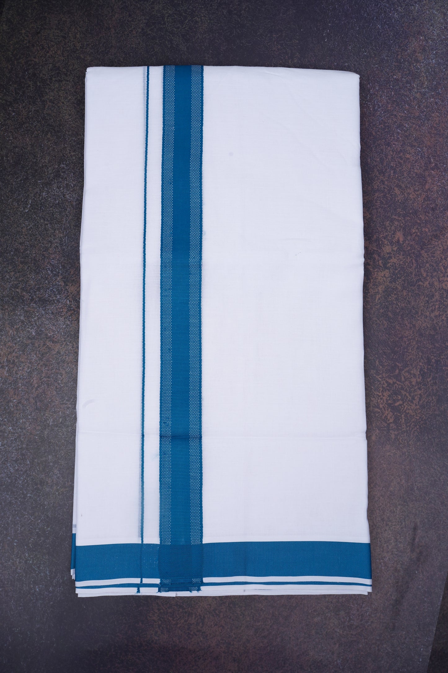 FD-177 W/D DHOTI 3.80 MTR-Dark Green