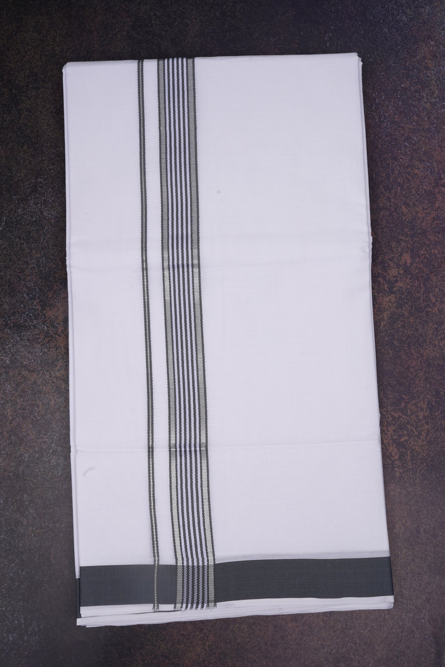 FD-137 W/D DHOTI 3.80 MTR-Gray