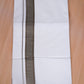 FCD-601 W/D DHOTI 3.80 MTR - Dark Brown