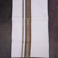 FD-166 W/D DHOTI 3.80 MTR-Light Brown