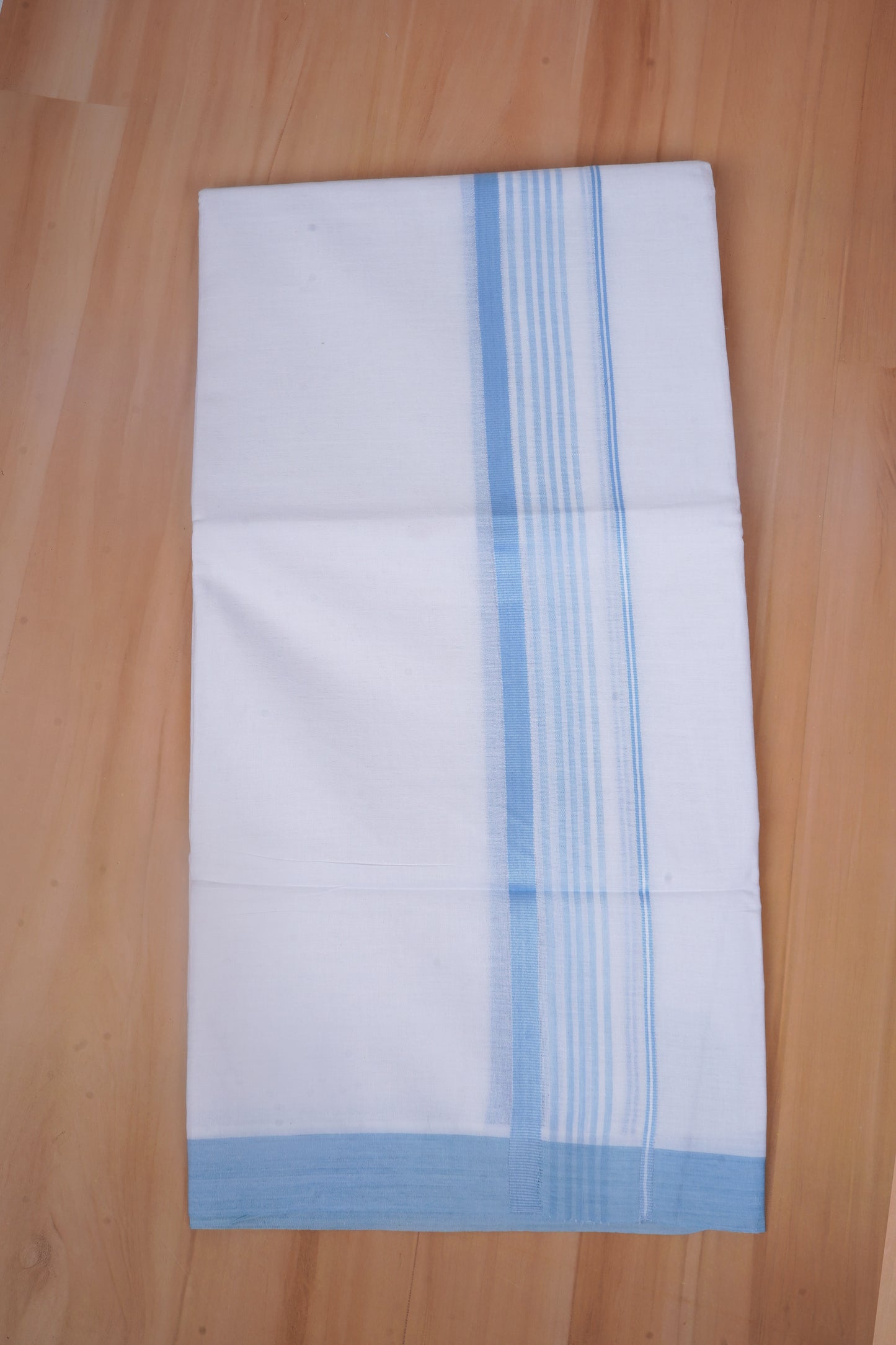 FCD-575 W/D DHOTI 3.80 MTR - Sky Blue