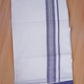 FCD-466 W/D DHOTI 3.80 MTR - Blue