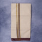 WINNER CHUTTY 801 W/D DHOTHIE 3.80 MTR - DARK MAROON