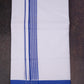 FD-133 W/D DHOTI 3.80 MTR-Blue