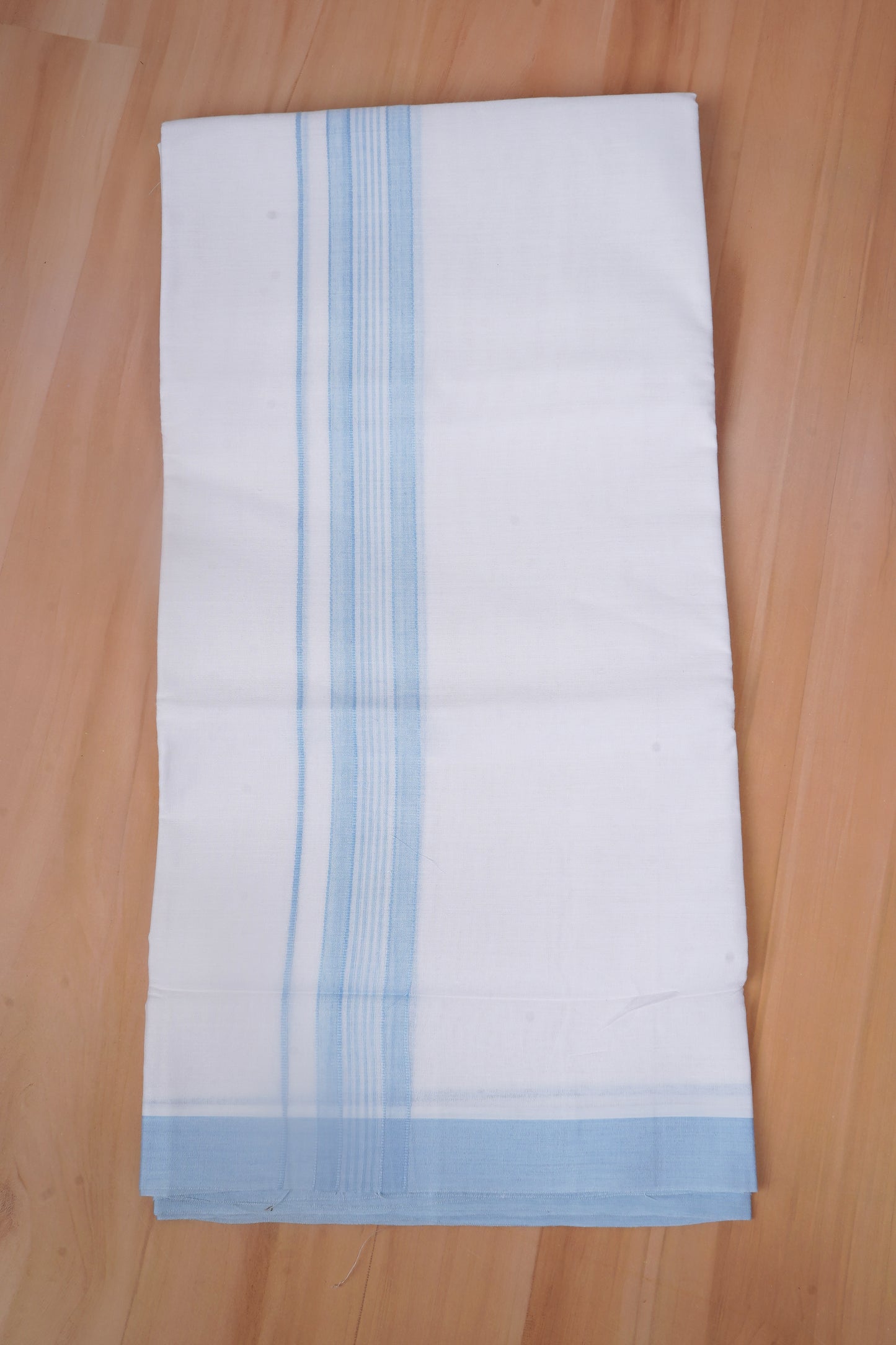FCD-529 W/D DHOTI 3.80 MTR-Light Blue