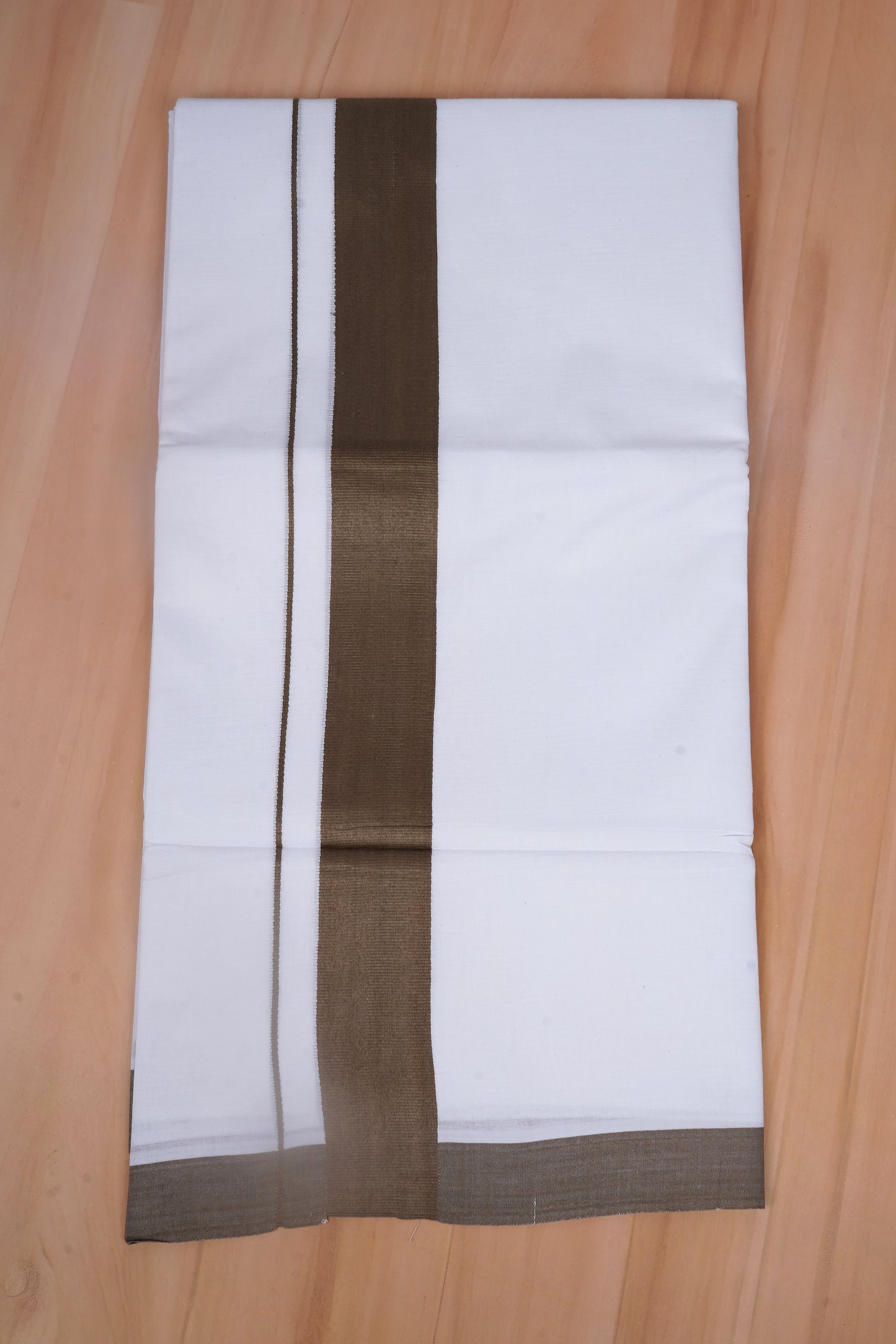 FCD-596 W/D DHOTI 3.80 MTR - Brown