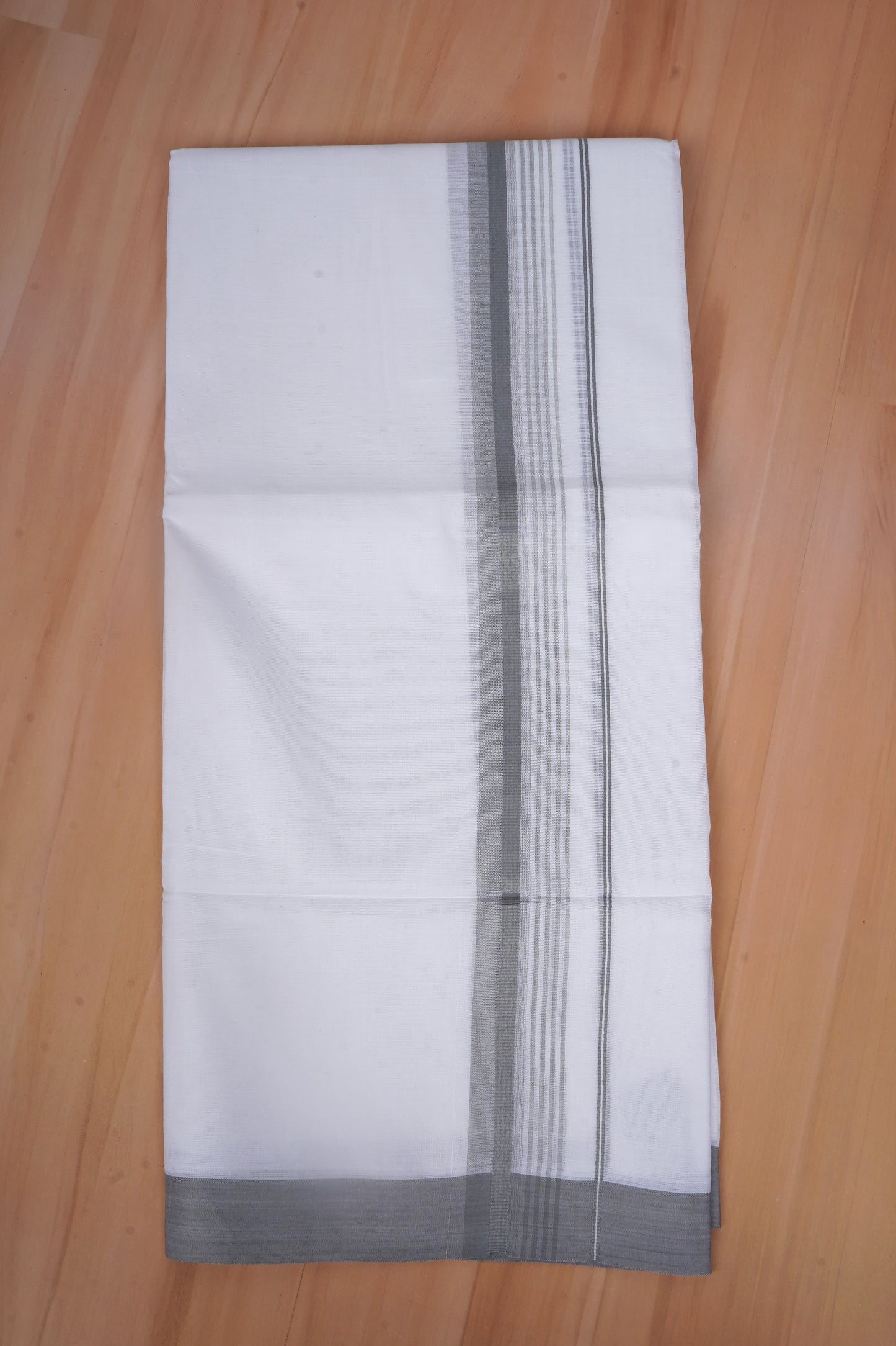 FCD-587 W/D DHOTI 3.80 MTR - Silver