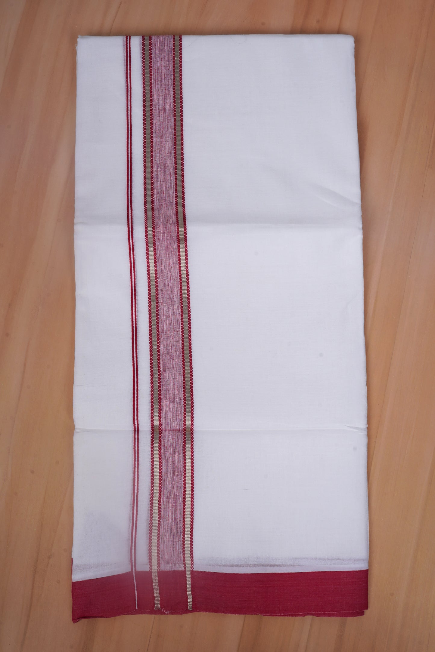 FCD-517 W/D DHOTI 3.80 MTR - Dark Pink