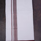 FD-137 W/D DHOTI 3.80 MTR-Brown
