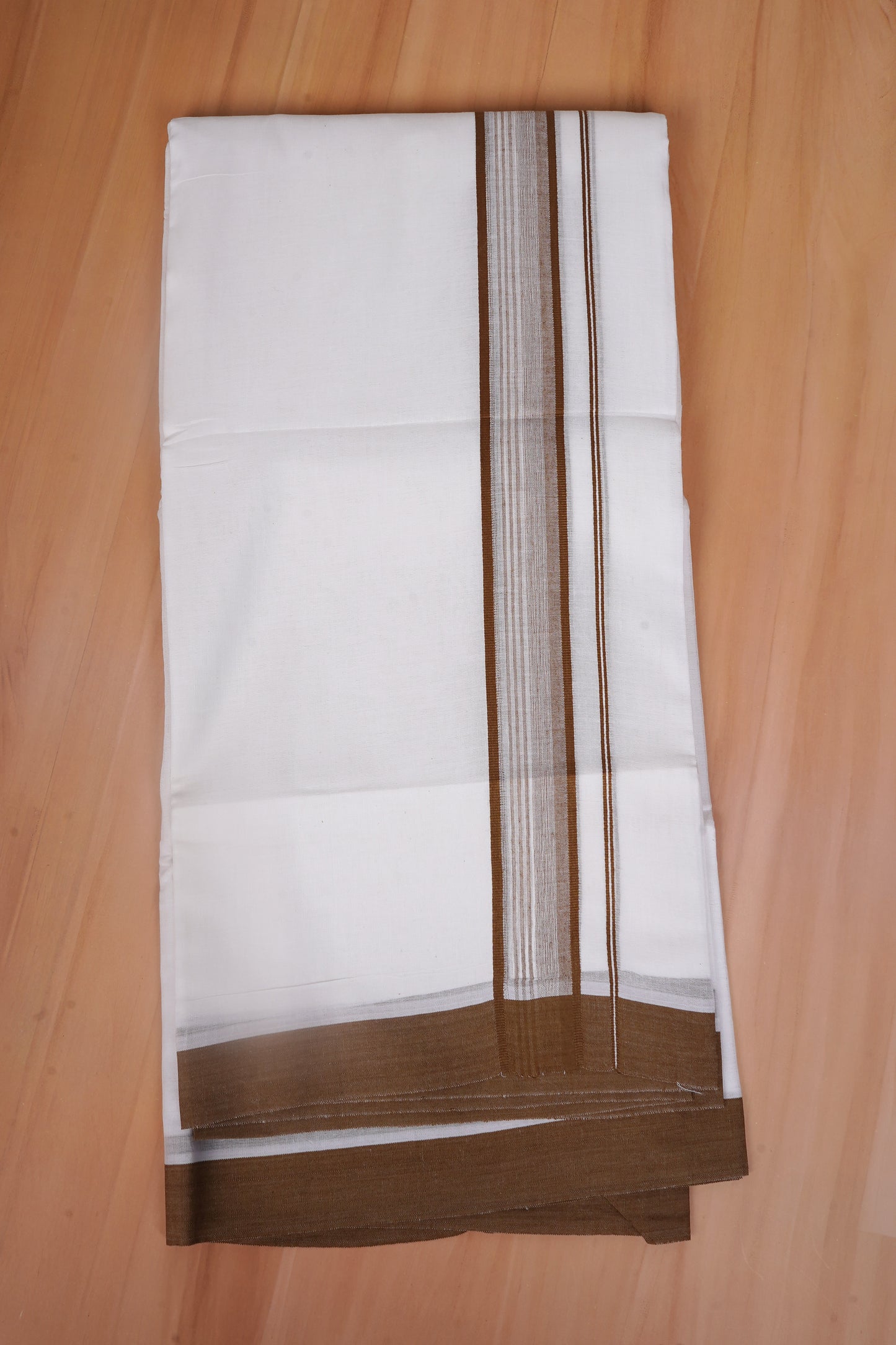 FCD-584 W/D DHOTI 3.80 MTR - Brown