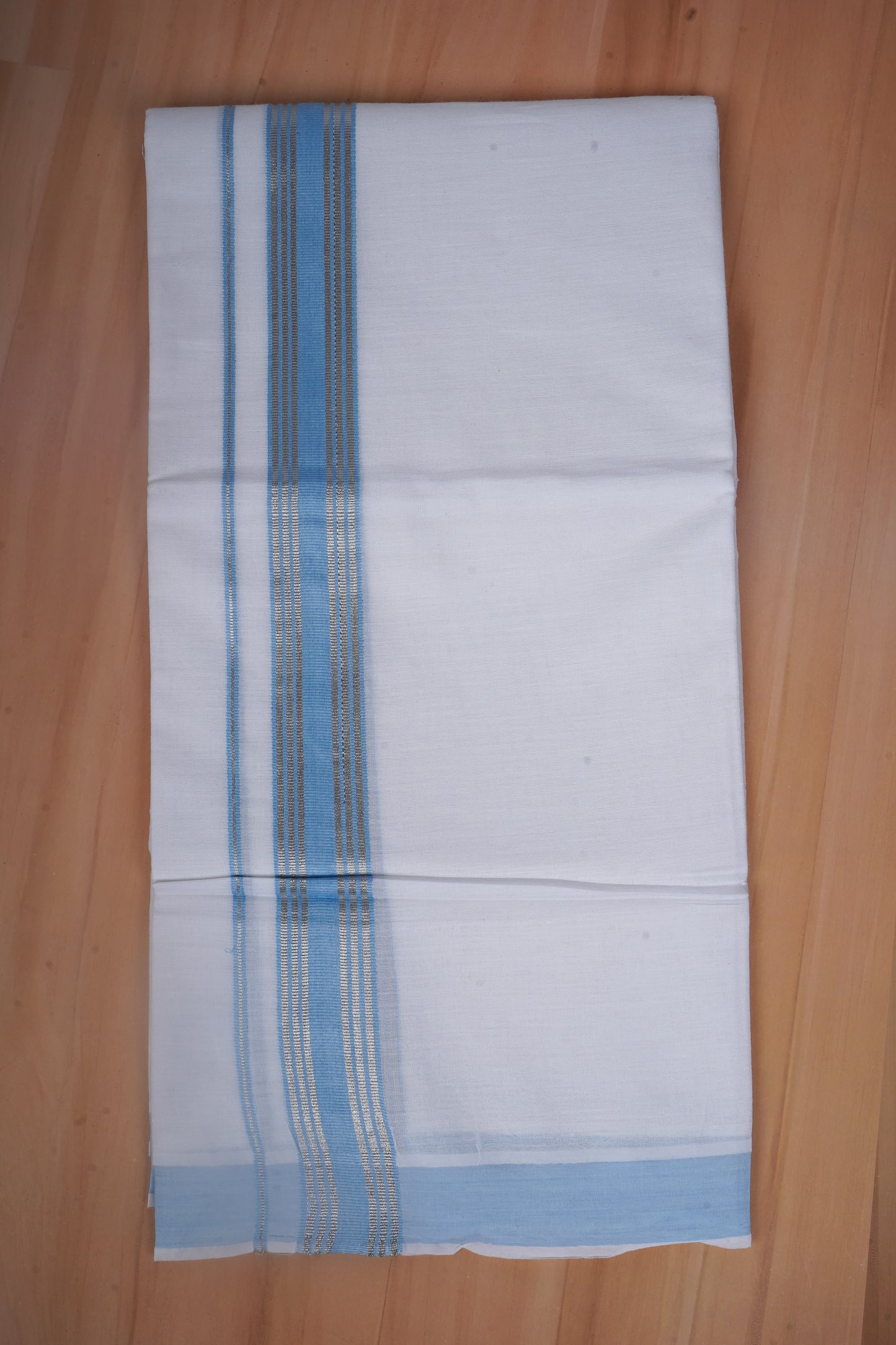 FCD-590 W/D DHOTI 3.80 MTR - Blue 2